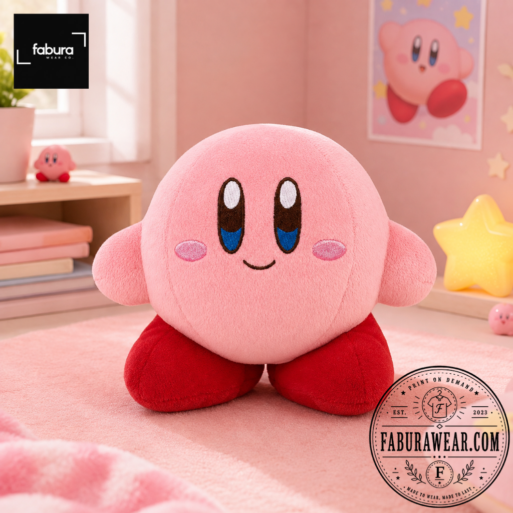 Kirby Plush Toy Cute Soft Stuffed Animal